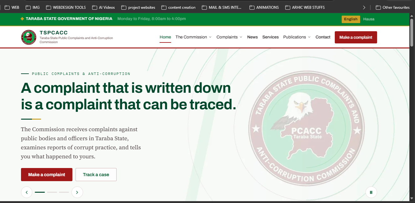 Public Complaint and Grievance Readiness Mechanism (GRM)